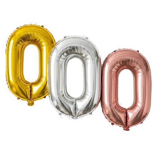בלון מיילר ענק ספרה "0"|מק"ט 980
