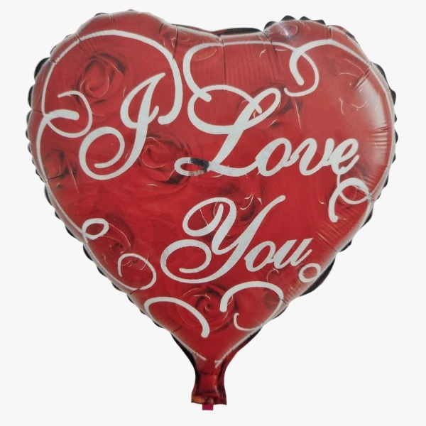 בלון מיילר אדום "I LOVE YOU"|מק"ט 903