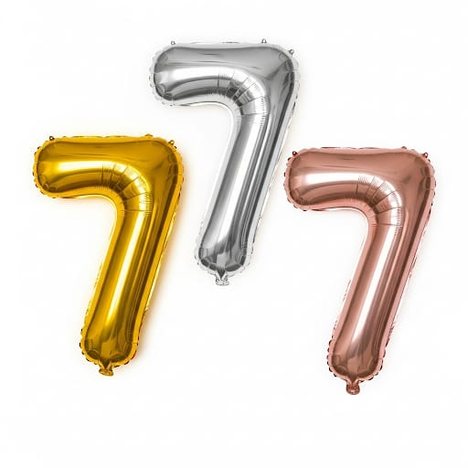 בלון מיילר ענק ספרה"7"| מק"ט 987