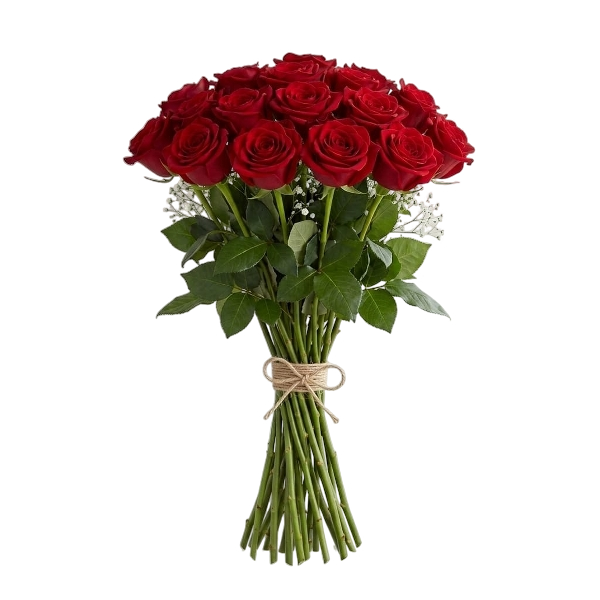 ורדים גבוהים ארוכים, זר האהבה| מק"ט 268